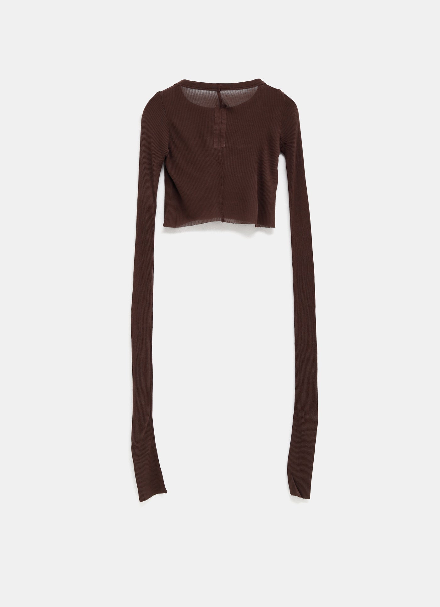 Camiseta Cropped de manga larga