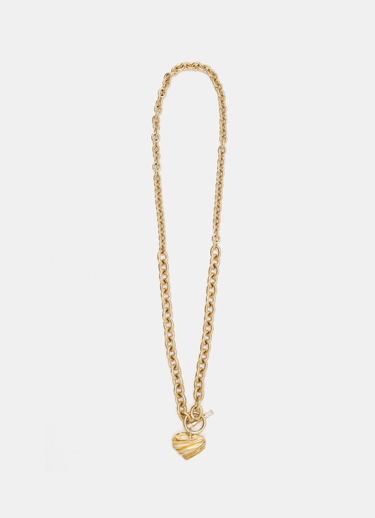 Cadena con colgante de corazón