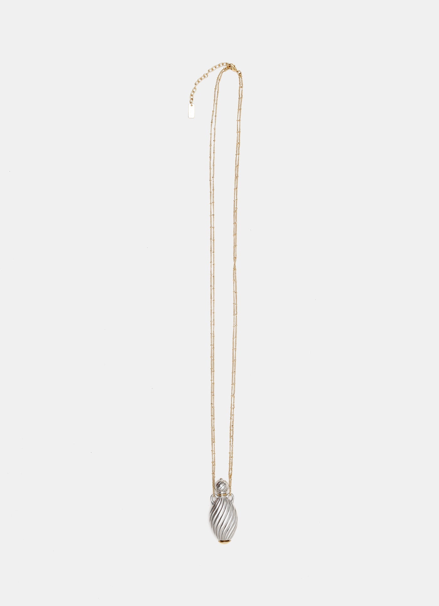 Cadena con colgante de botella