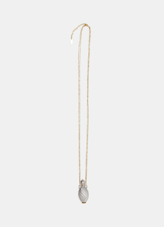 Cadena con colgante de botella