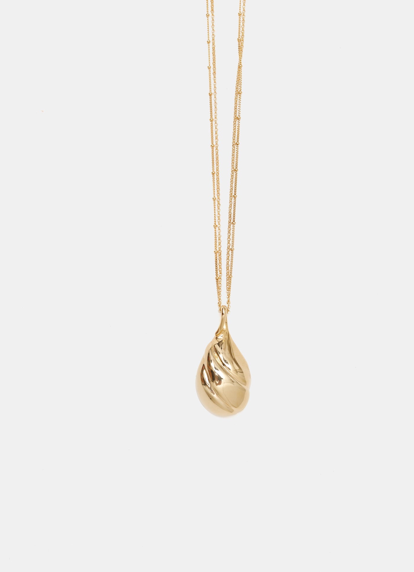 Cadena con colgante de gota