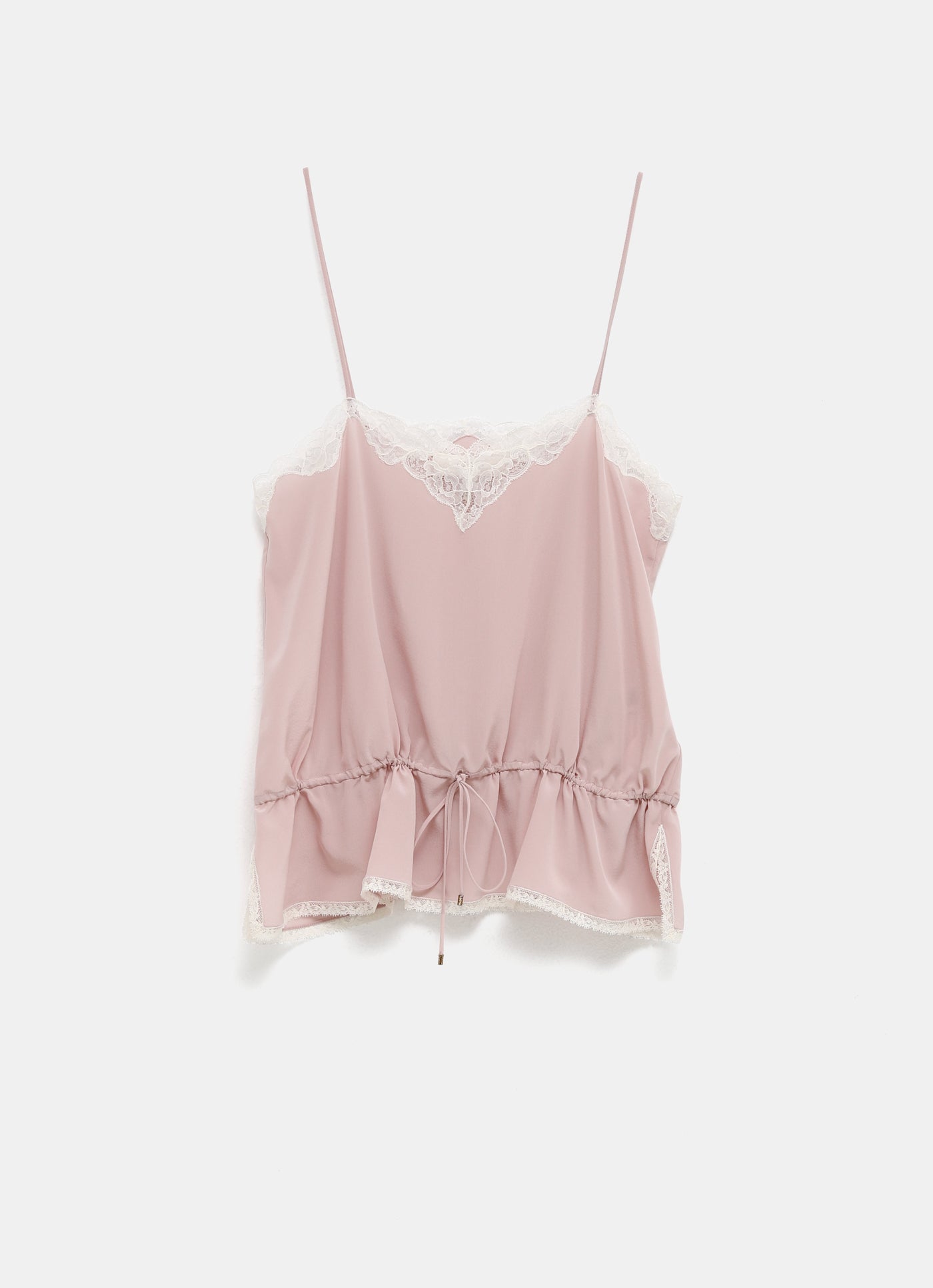 Top camisola con cordón de ajuste