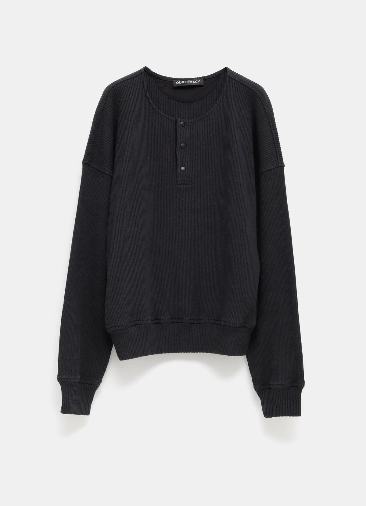 Sudadera de canalé para hombre