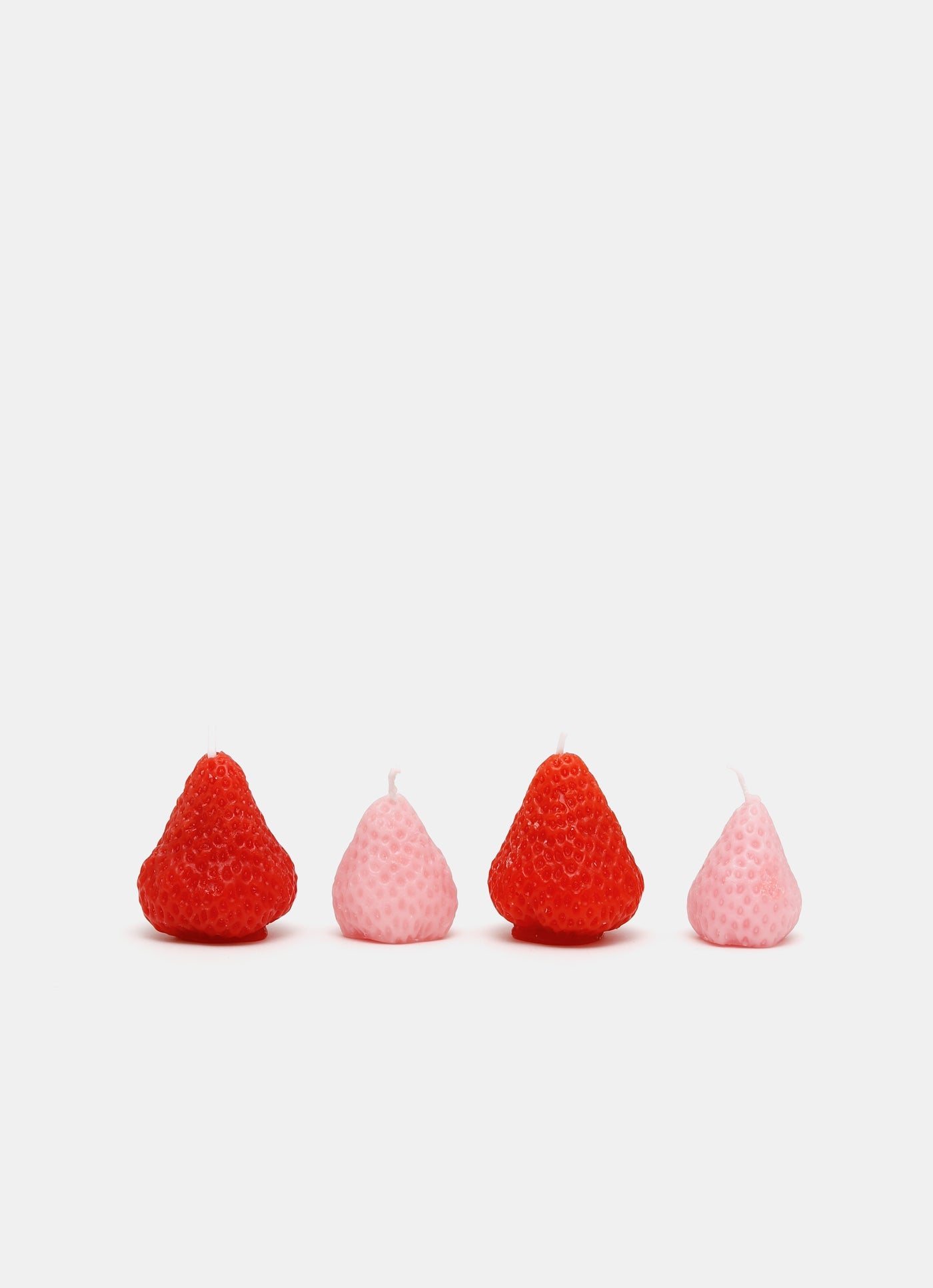 Set de velas de fresa