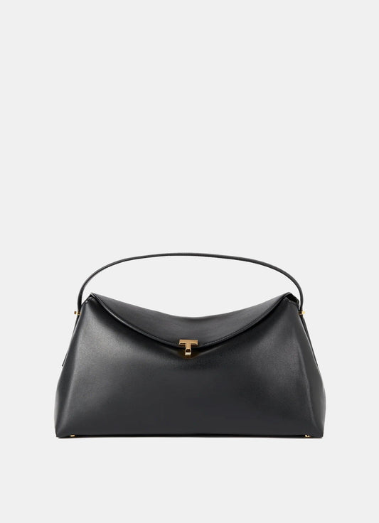 Bolso T-Lock de piel suave