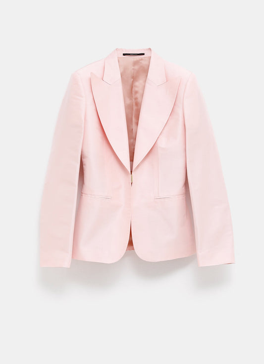 Chaqueta de falla fina para mujer