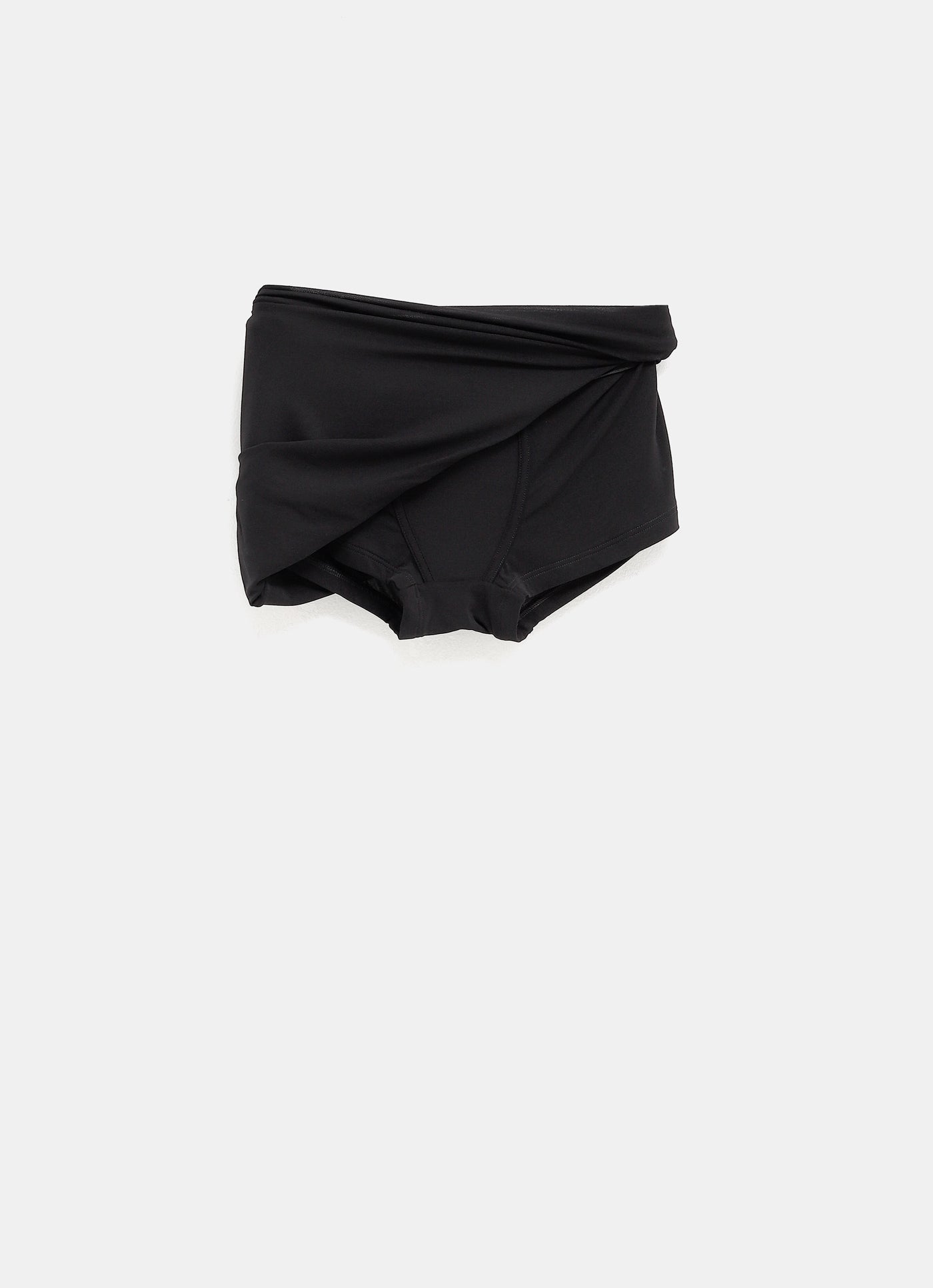 Shorts drapeados para mujer