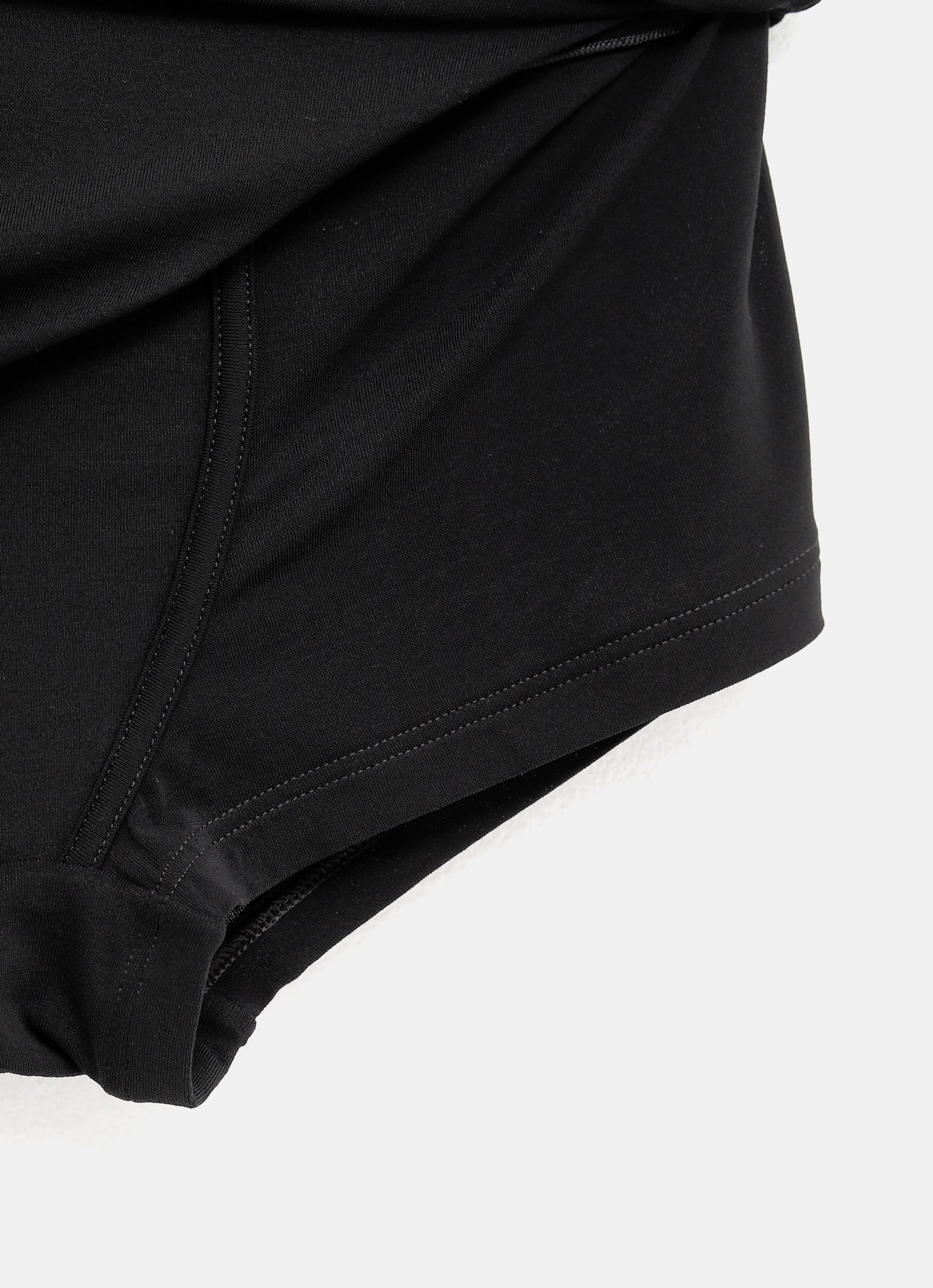 Shorts drapeados para mujer