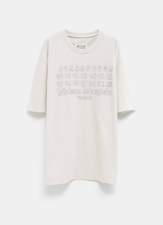 Camiseta con logo bordado para hombre