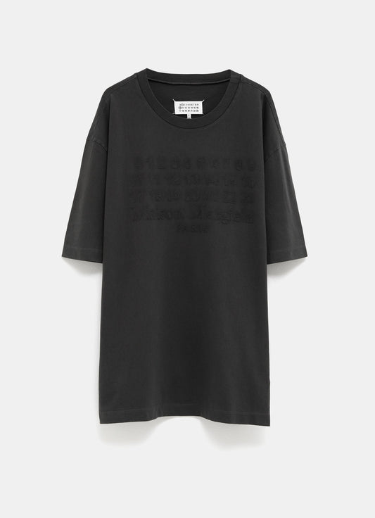 Camiseta con logo bordado para hombre