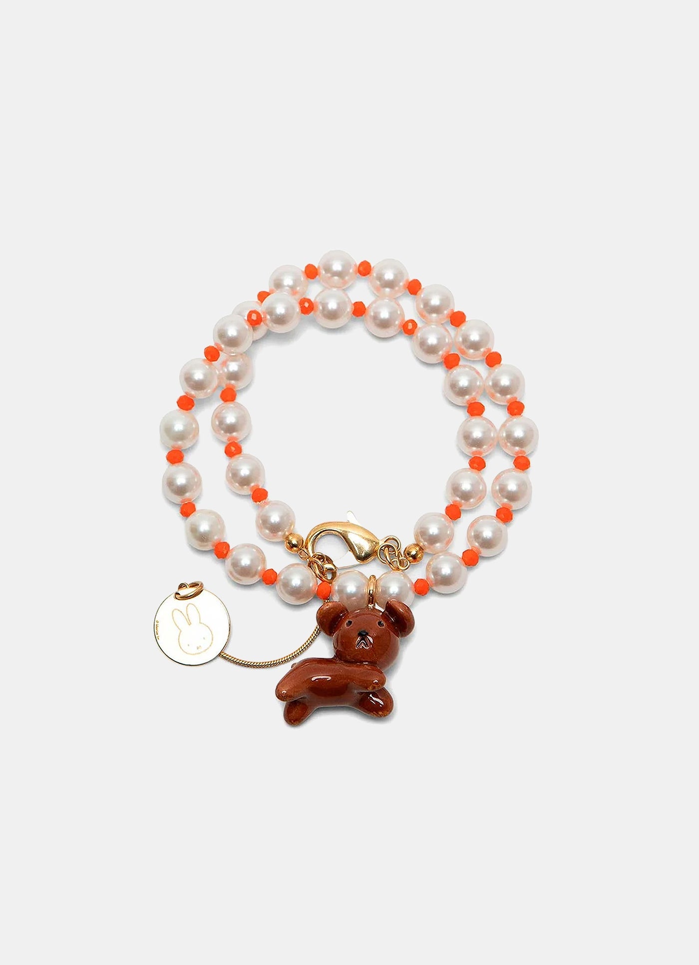 Collar de perlas con colgante Snuffy