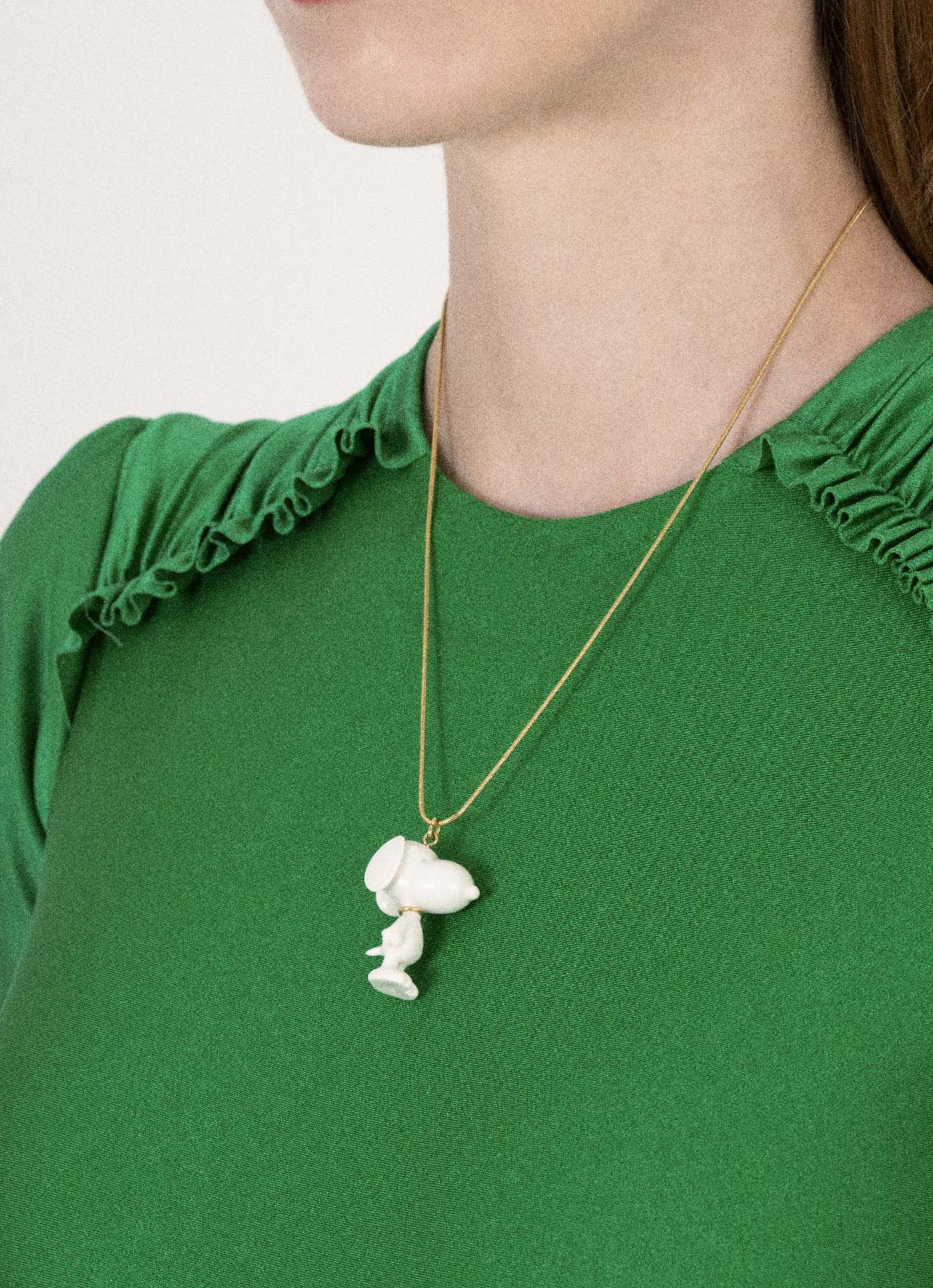 Cadena con colgante de Snoopy