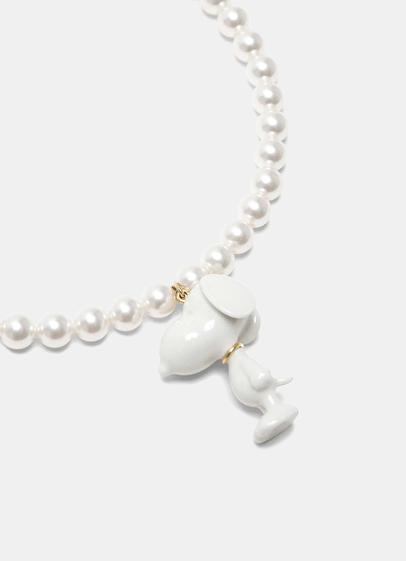 Collar de perlas Snoopy