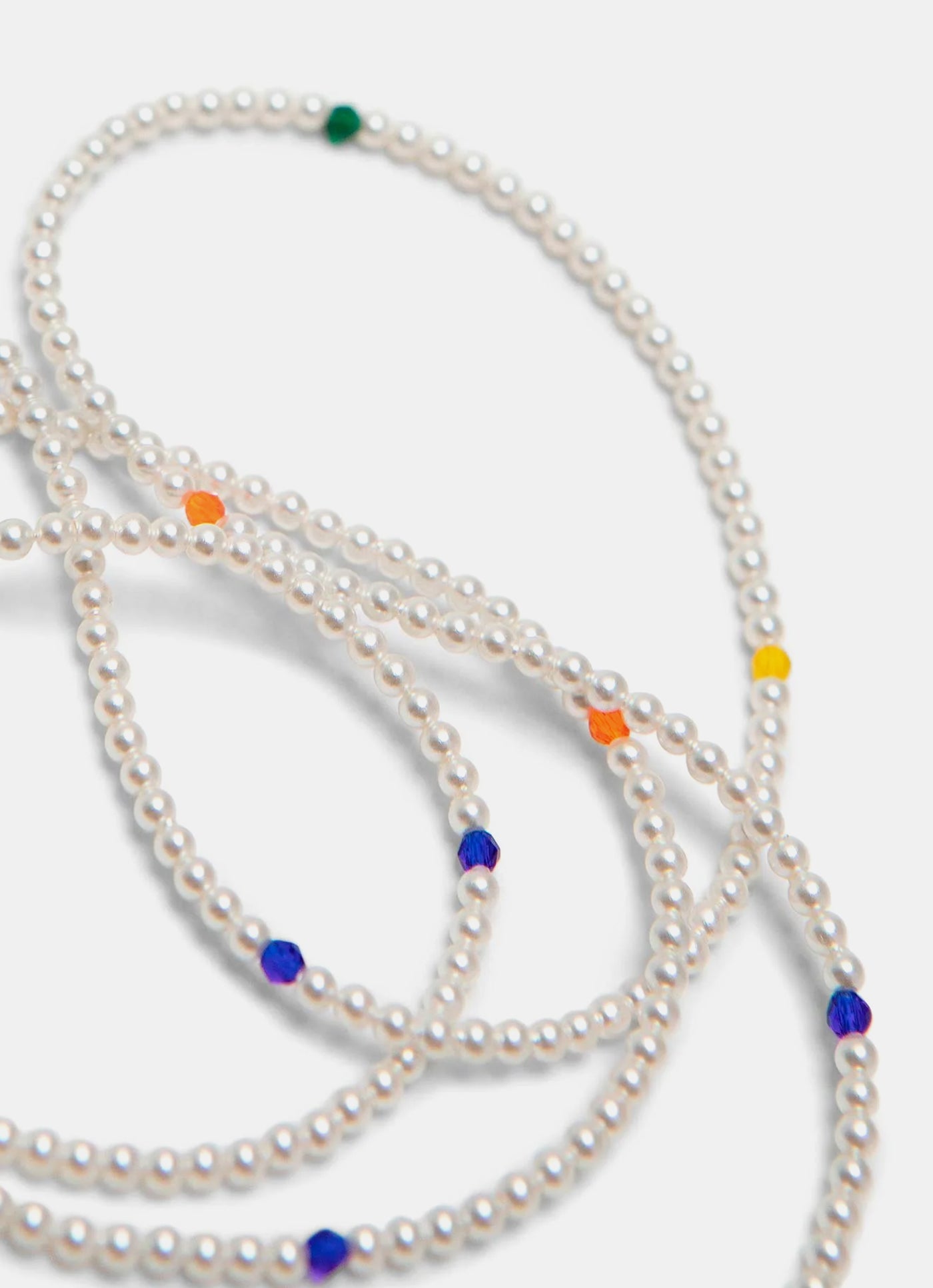 Collar de perlas con colgante Miffy