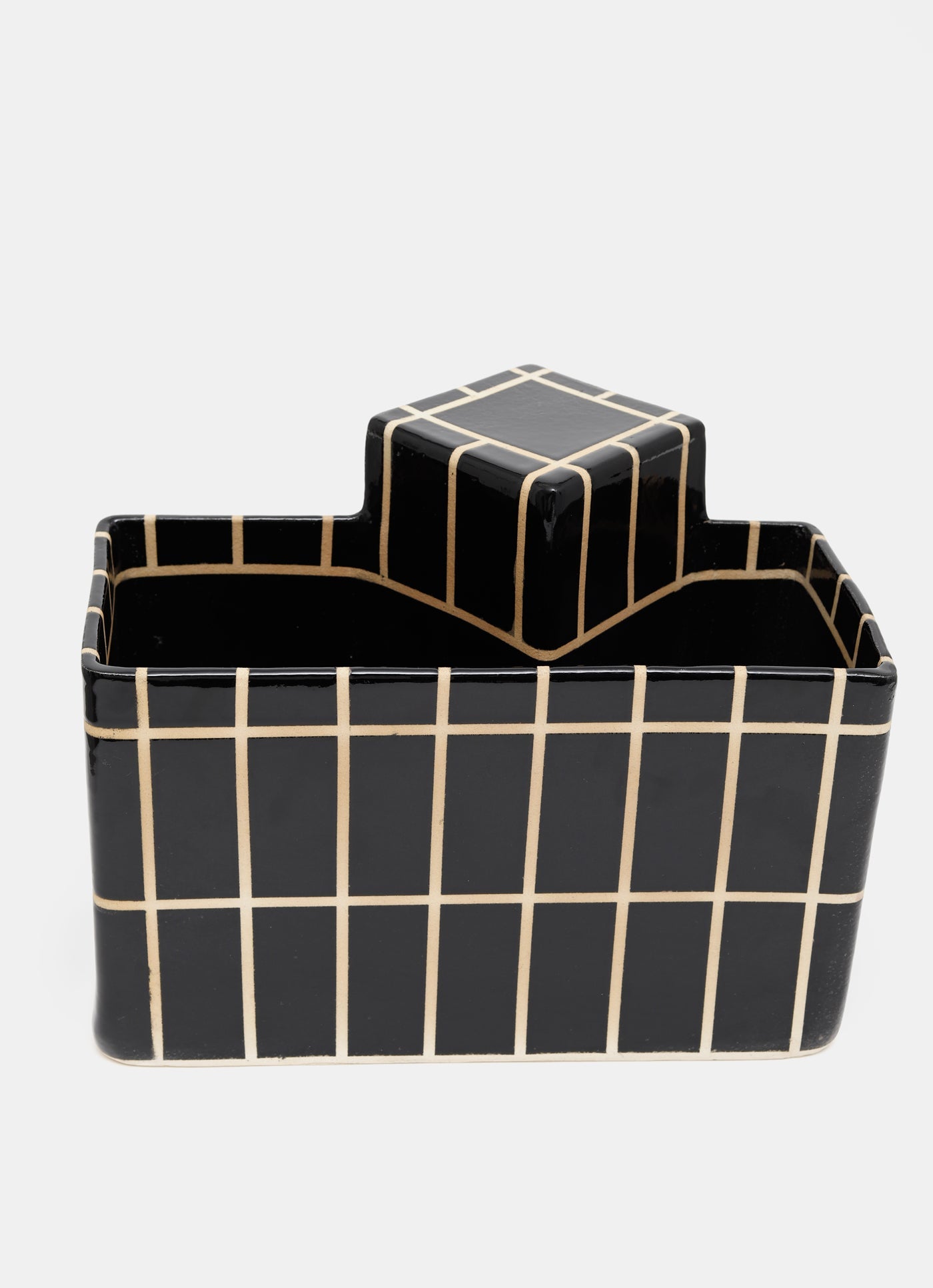 Jarron rectangular