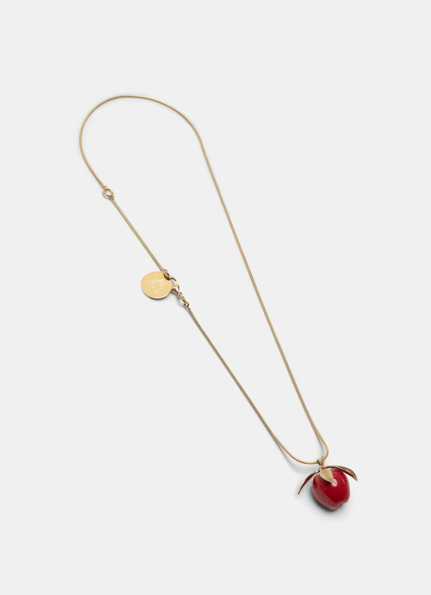 Cadena con colgante Apple