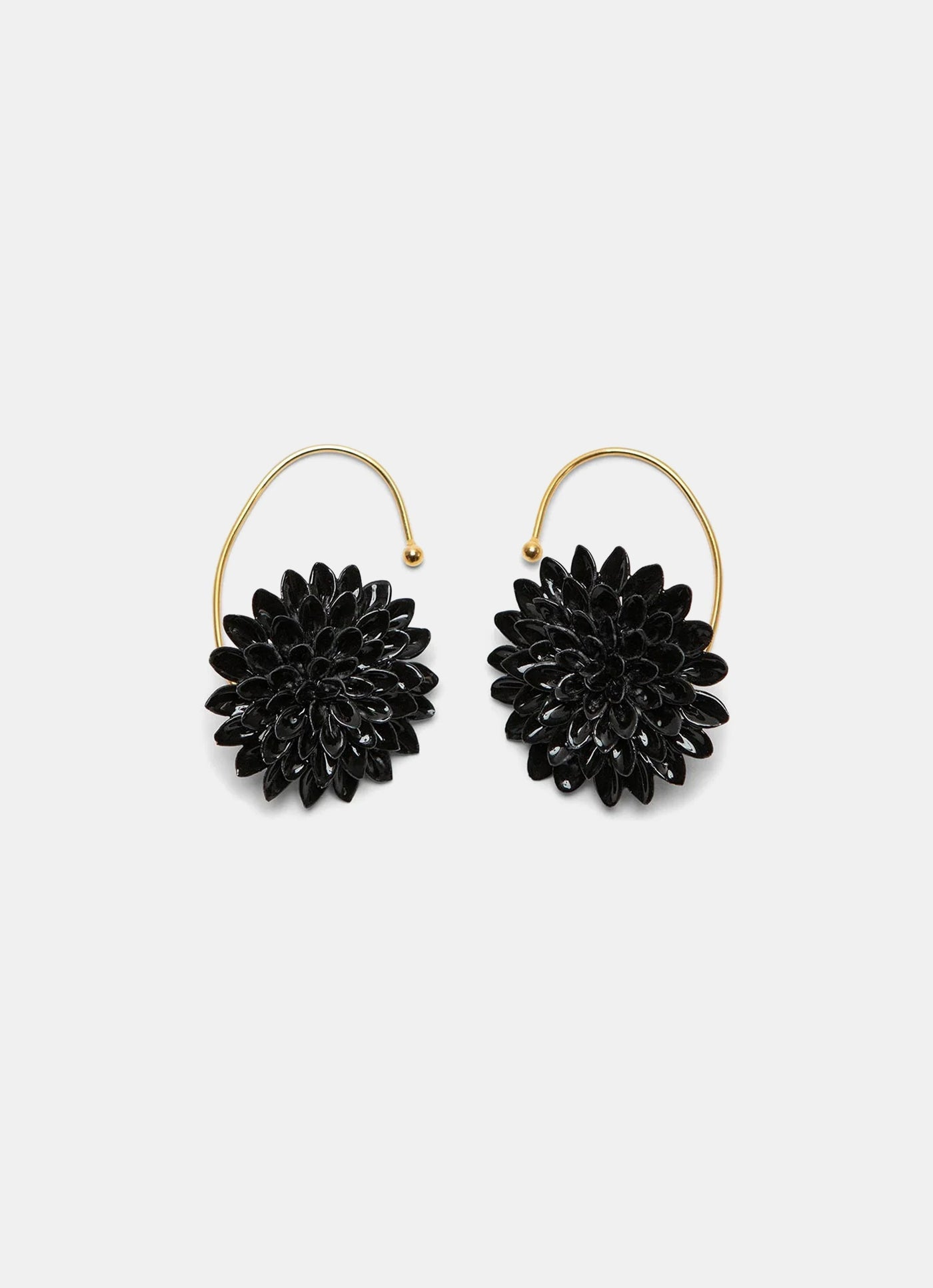 Pendientes de aro Dalia