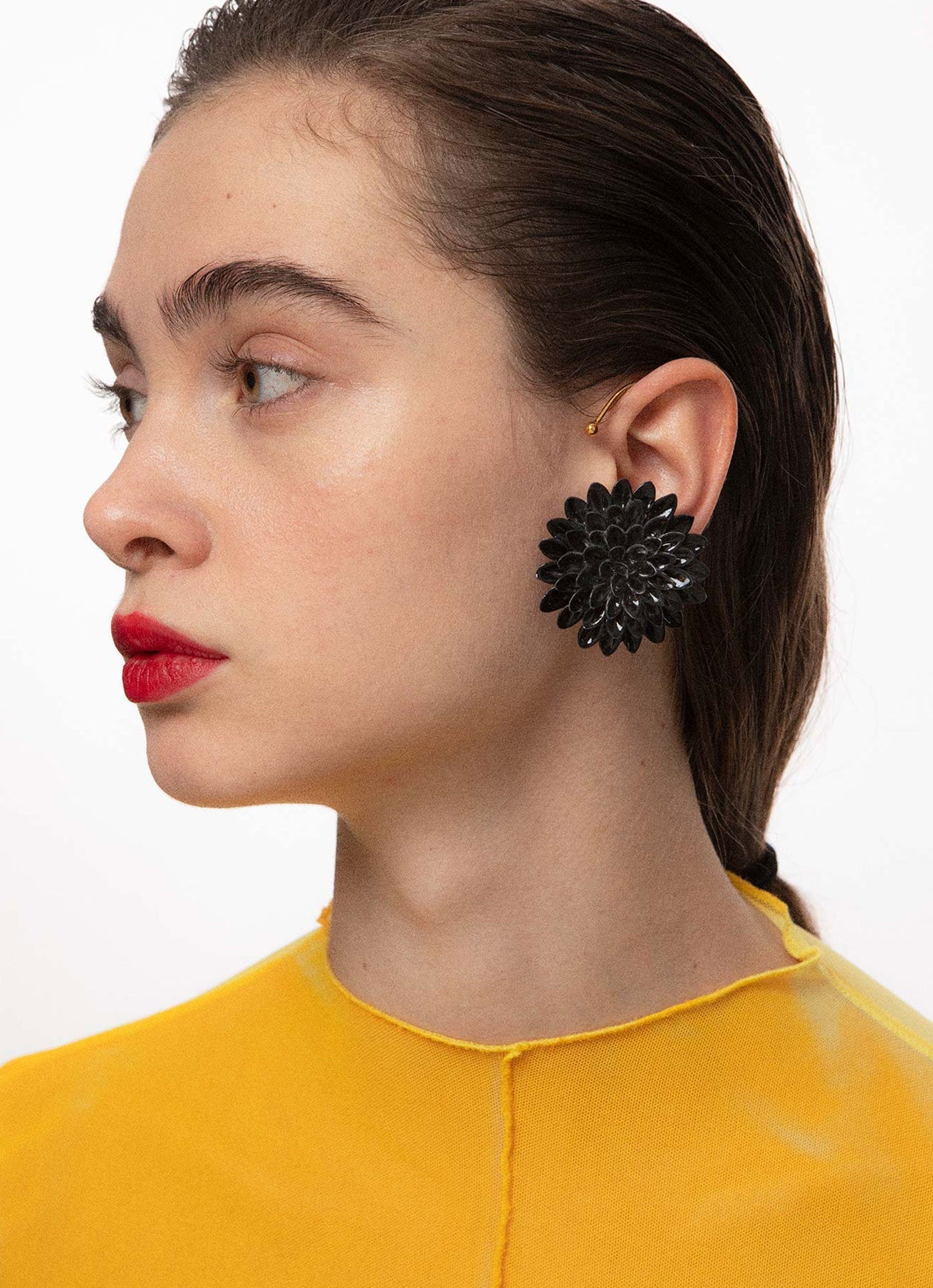 Pendientes de aro Dalia