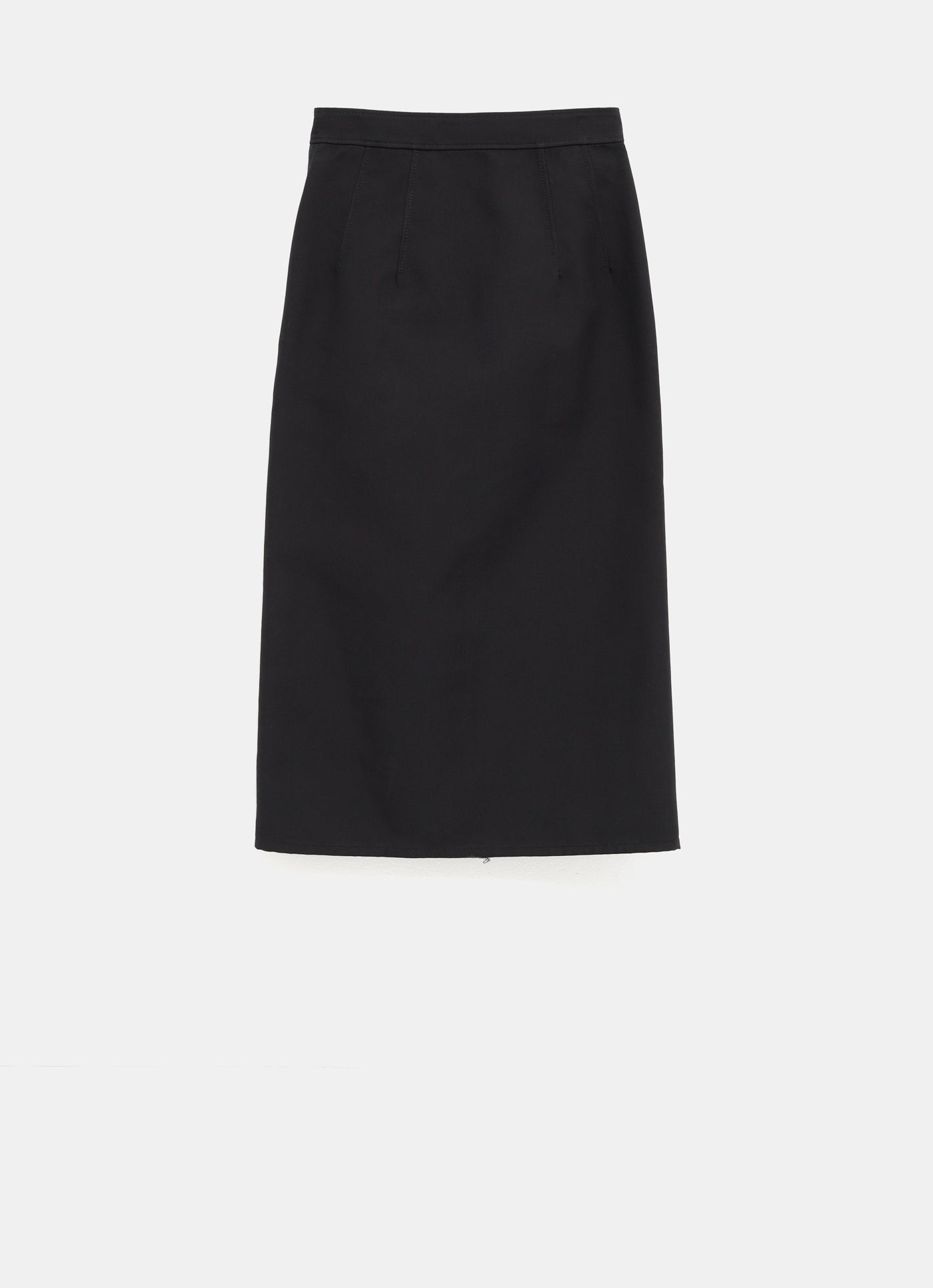 Falda de gabardina de algodón