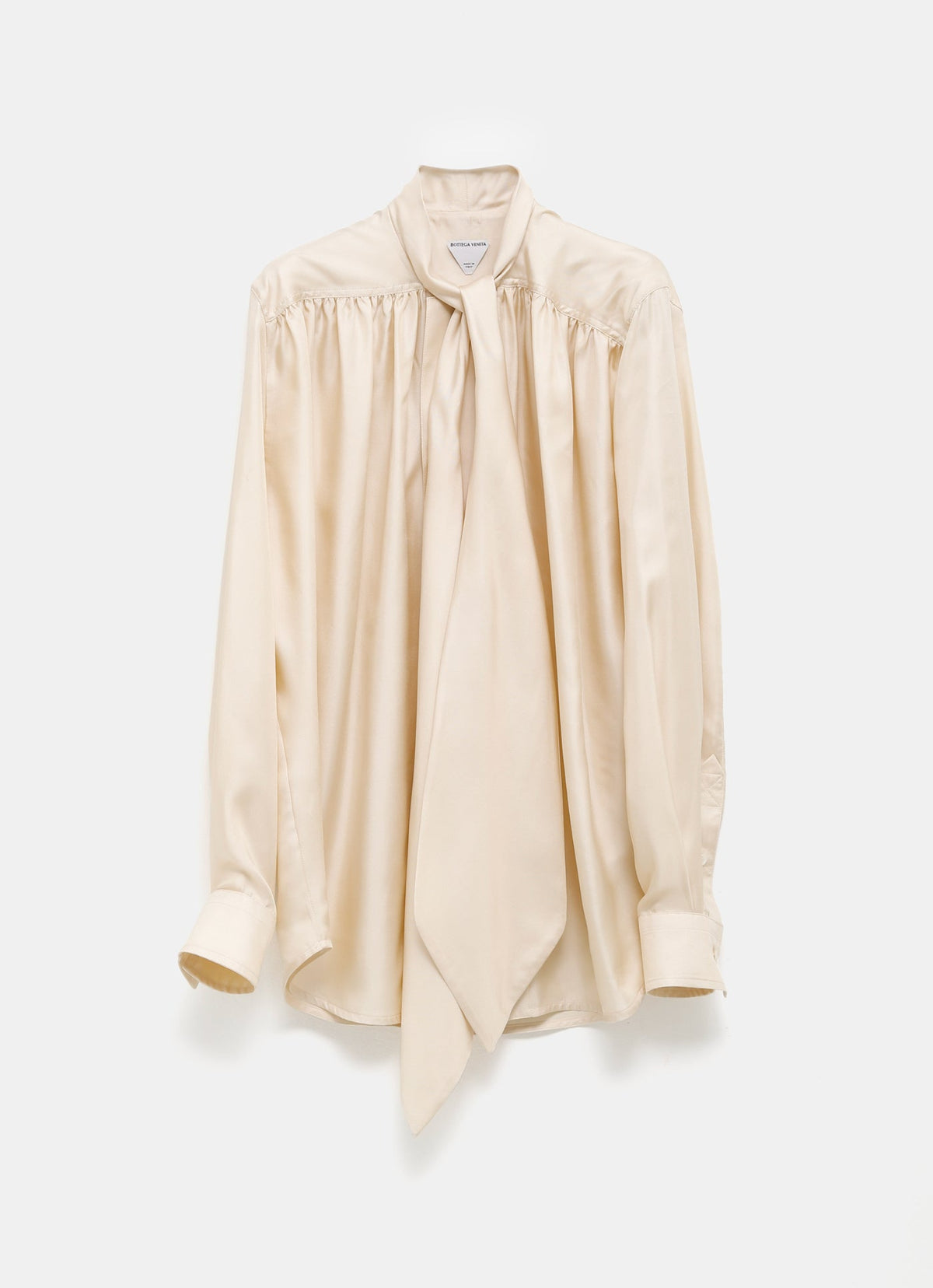 Blusa de sarga de viscosa