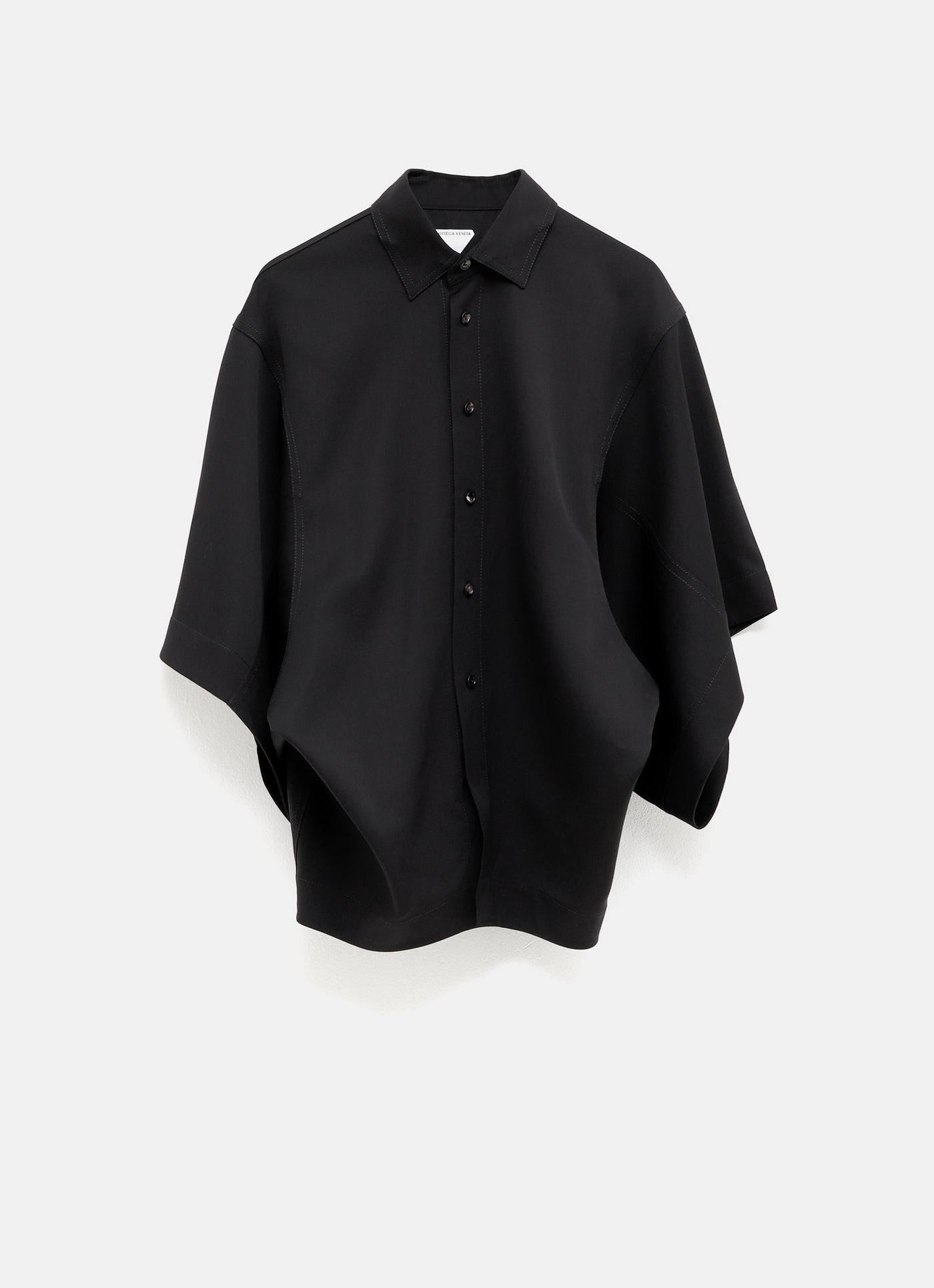 Camisa de popelina a rayas para mujer