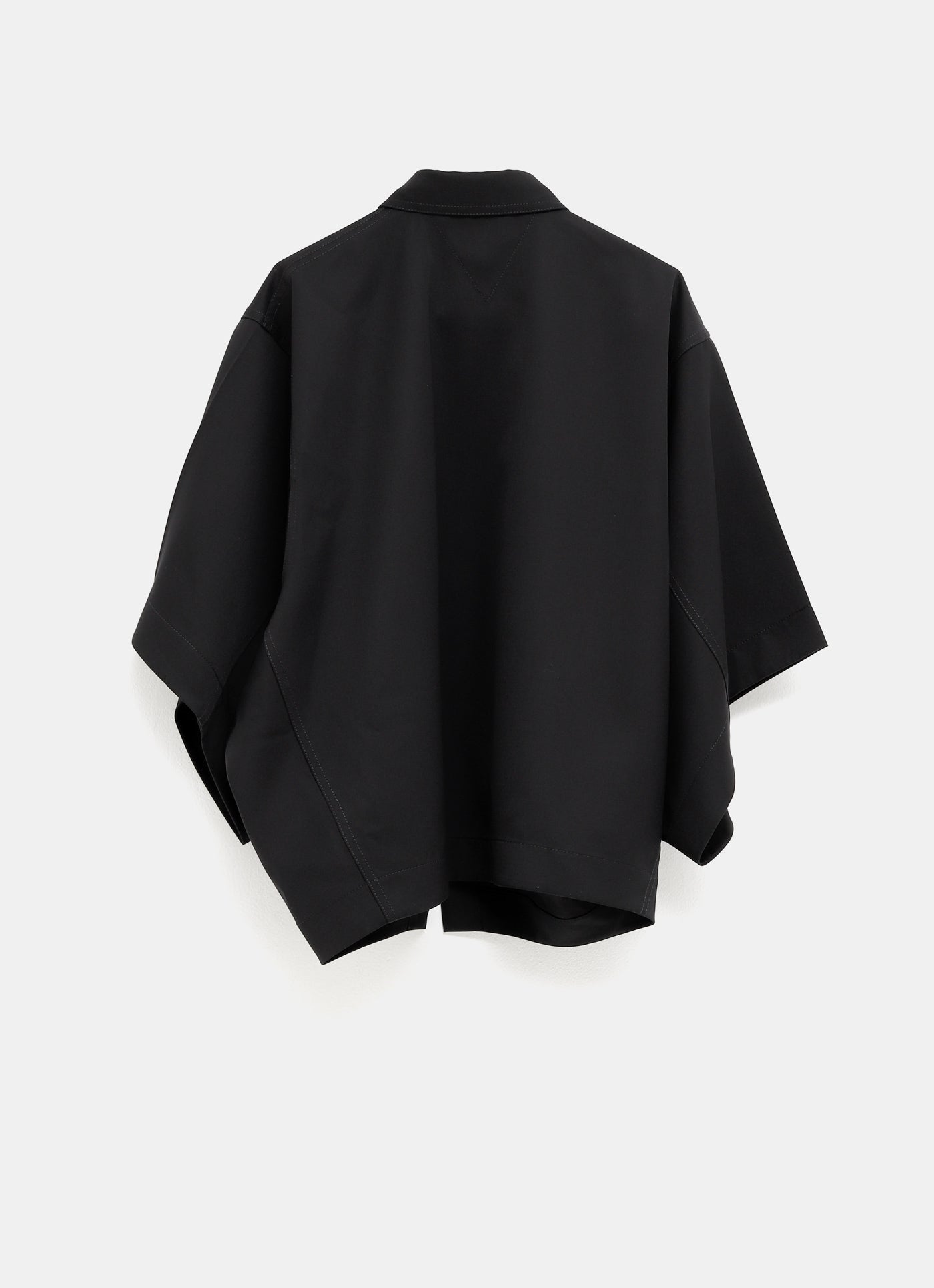 Camisa de popelina a rayas para mujer