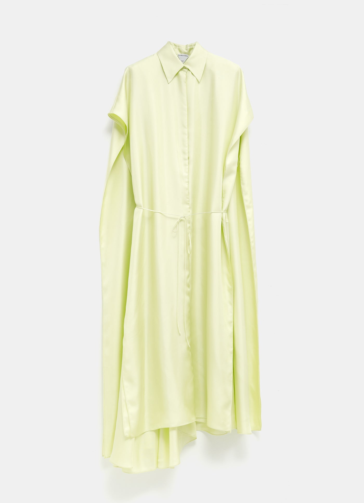 Vestido en sarga de seda