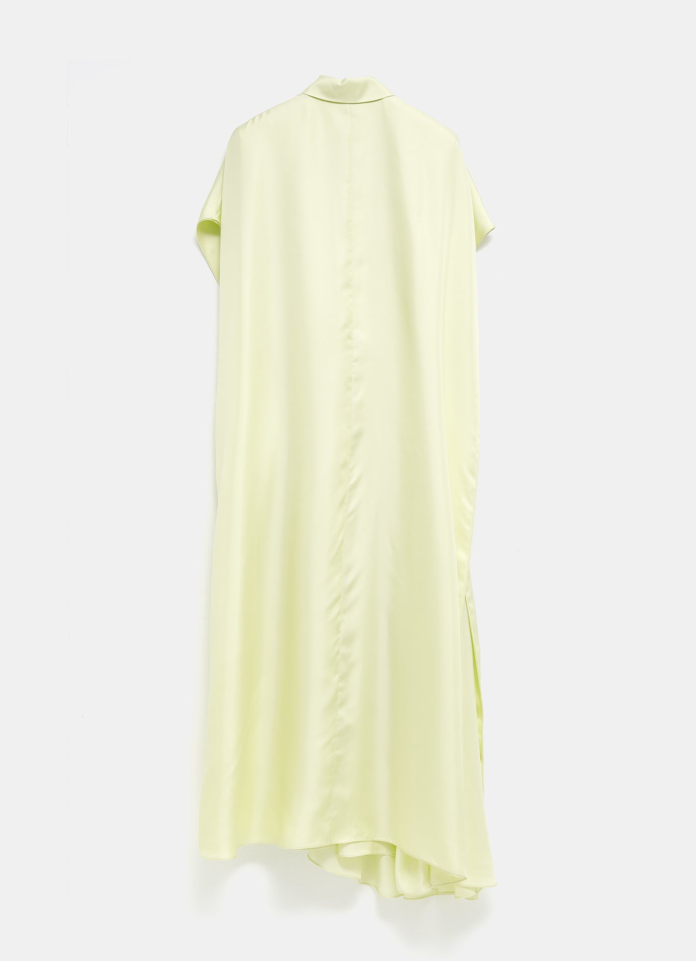 Vestido en sarga de seda