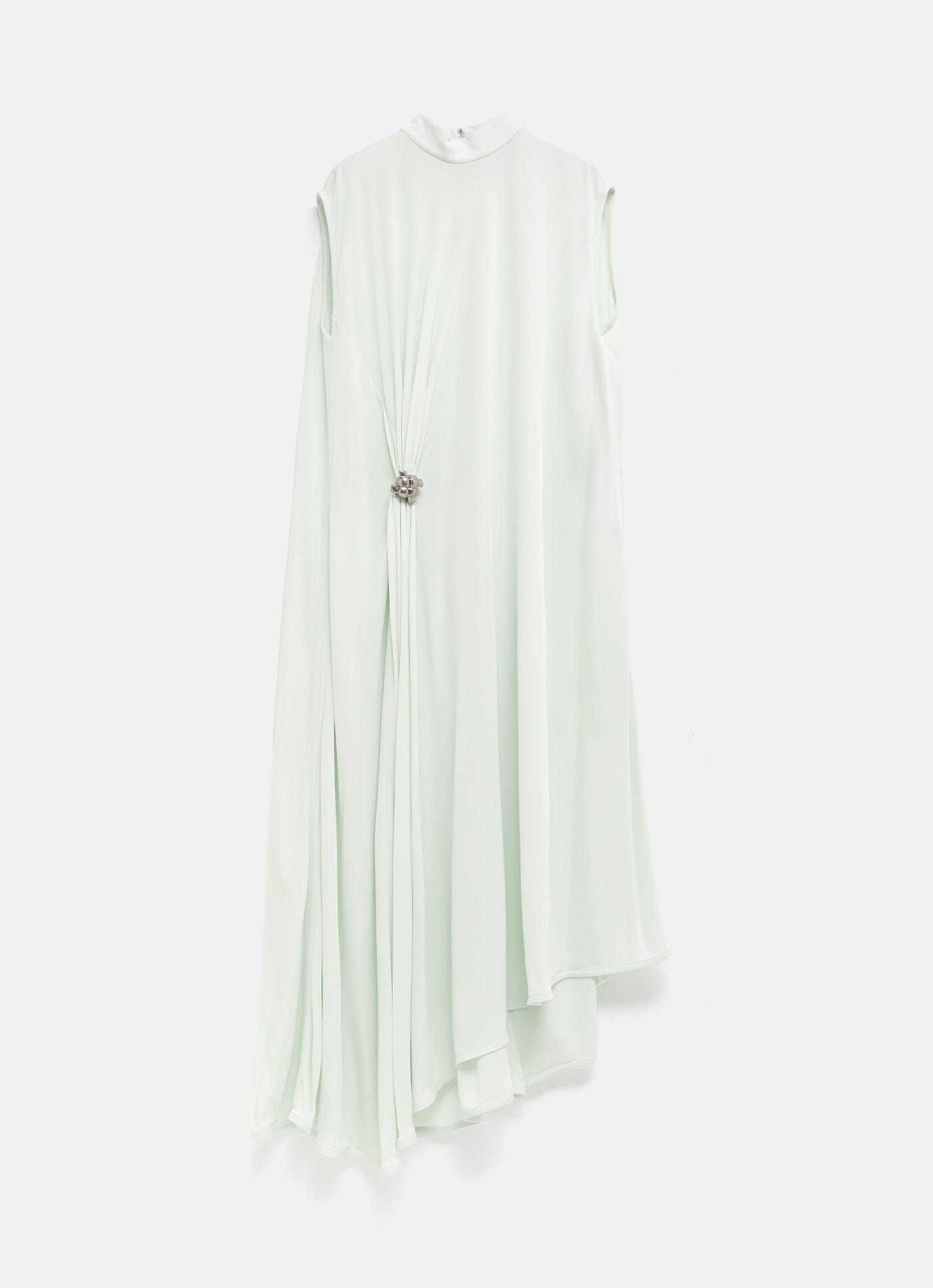 Vestido de crepé de viscosa