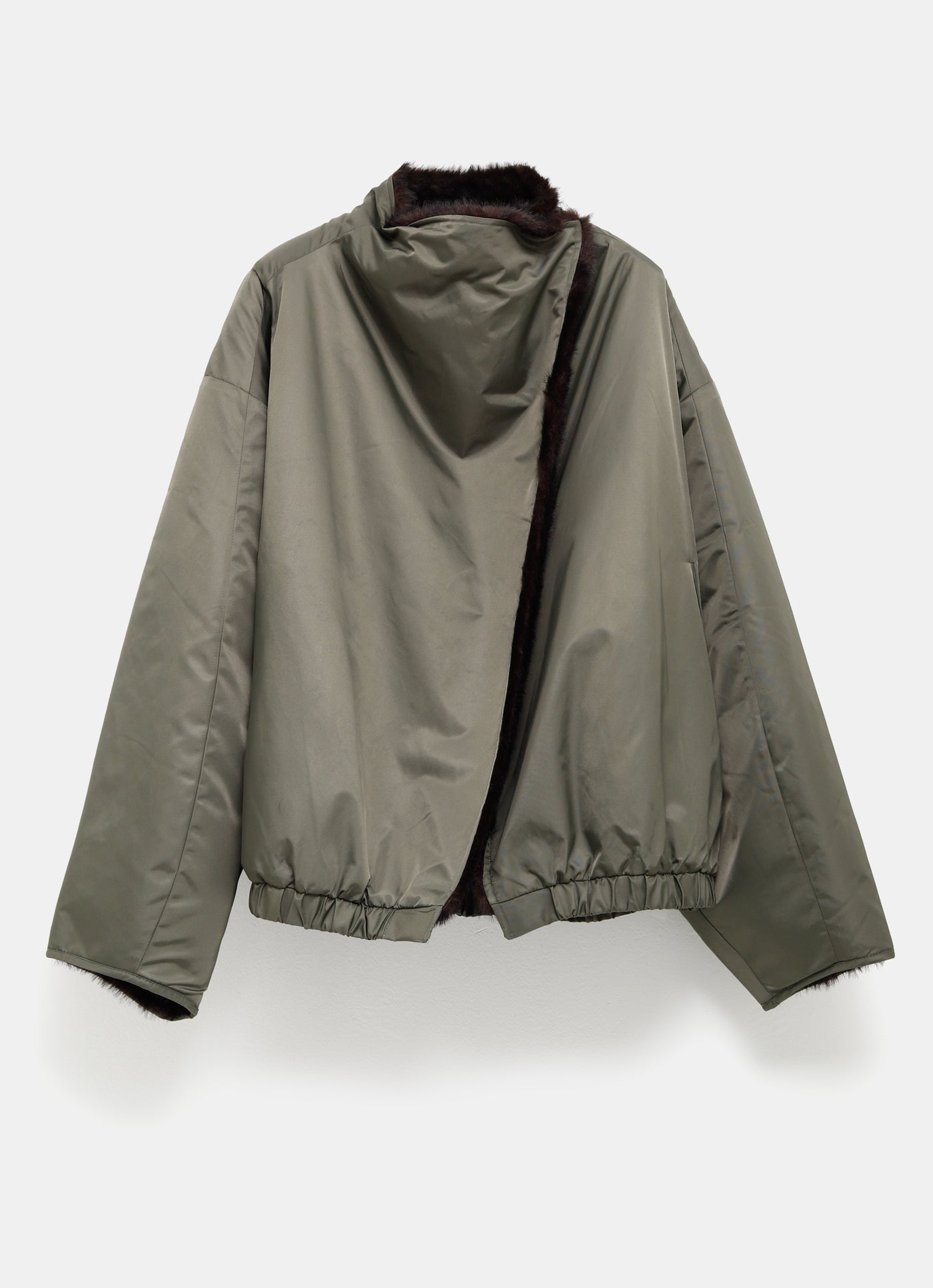 Chaqueta reversible de pelo sintético Vera