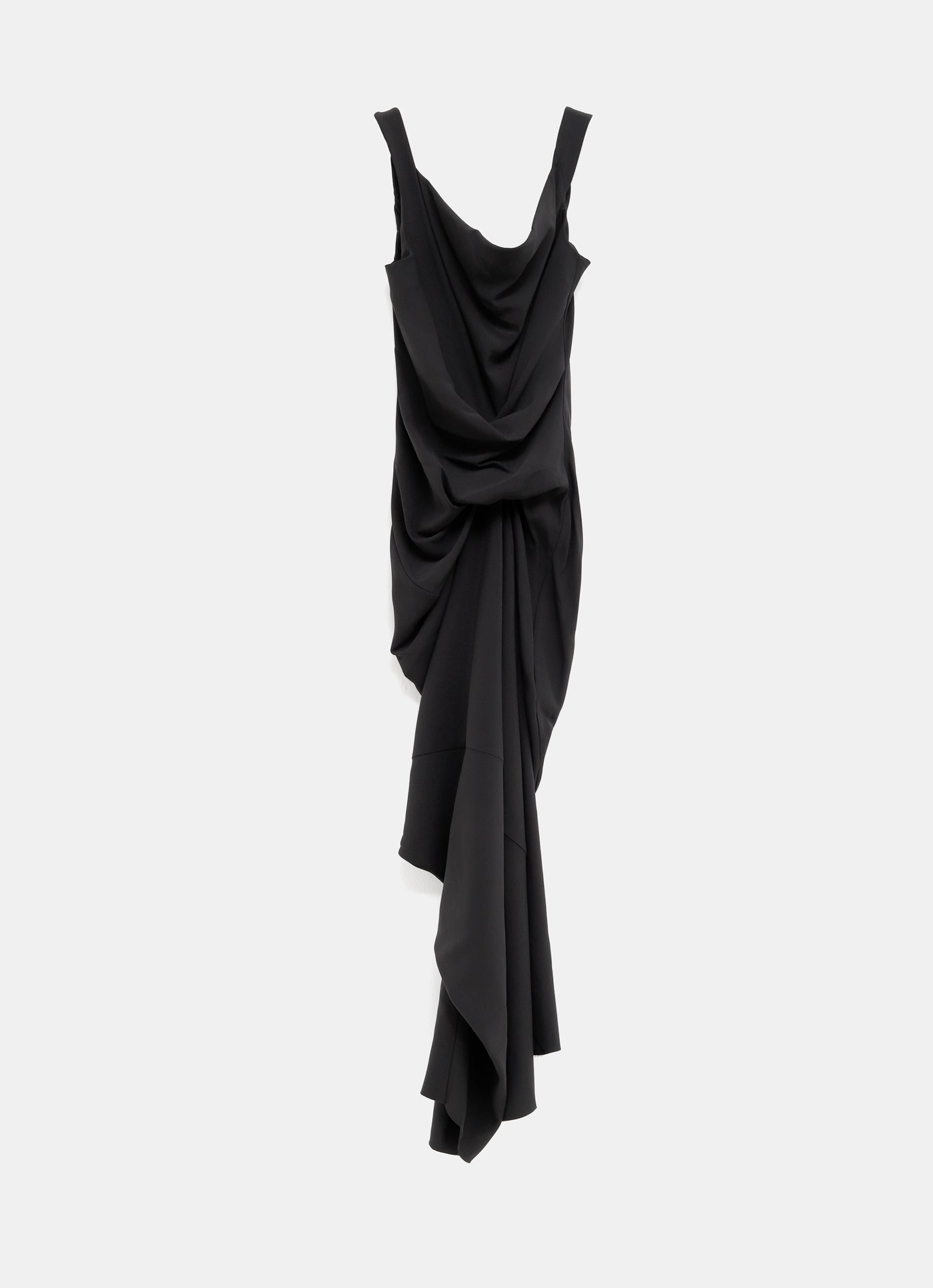 Vestido de noche drapeado