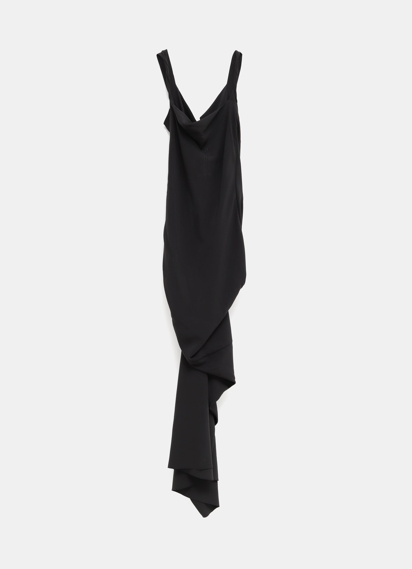 Vestido de noche drapeado