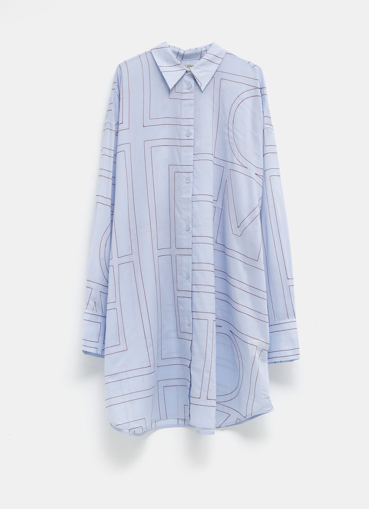 Camisa larga veraniega