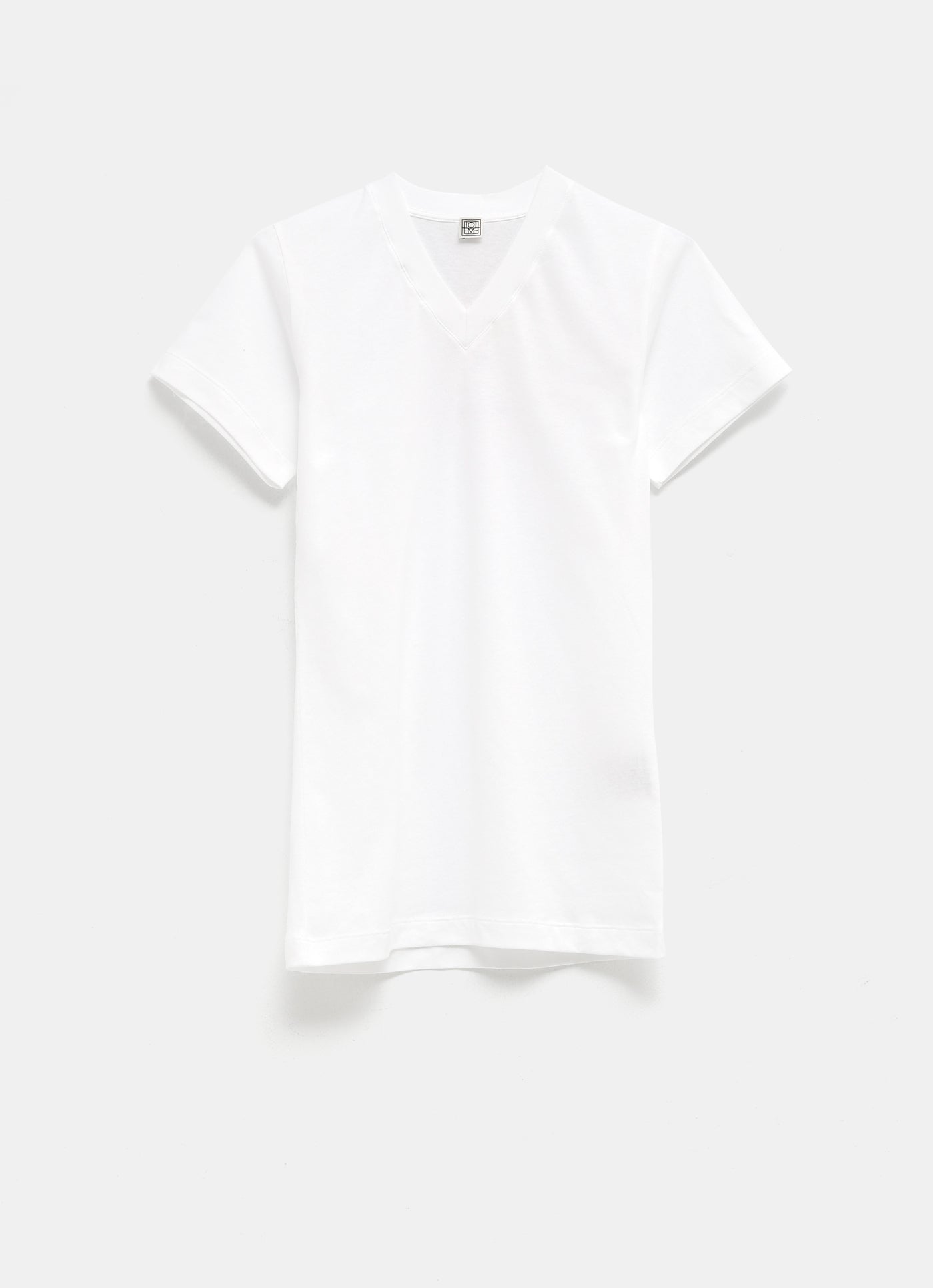 Camiseta con cuello en V