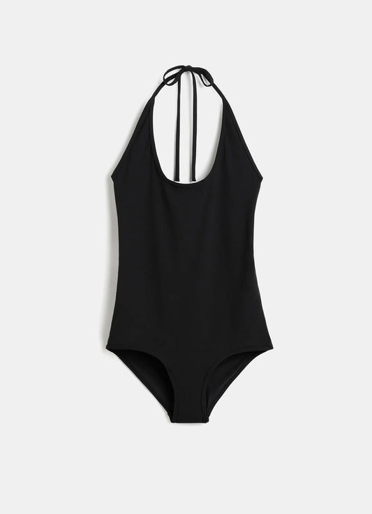 Bañador con cuello halter atado