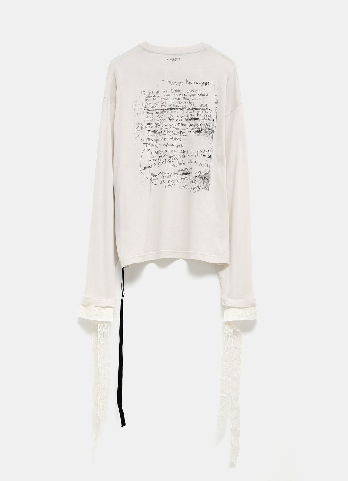 Camiseta de manga larga Boxy Fit