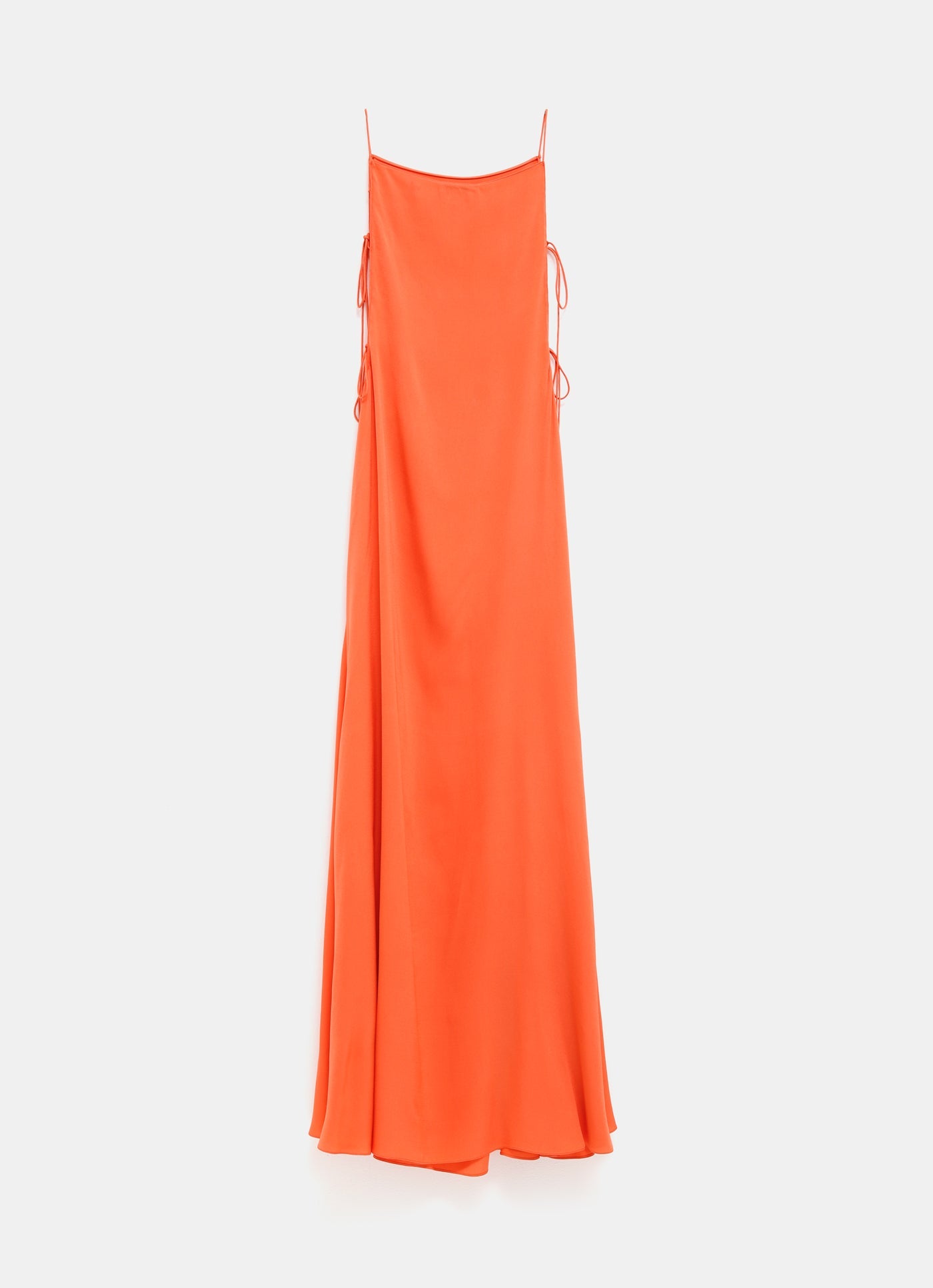 Vestido Cady con lazadas