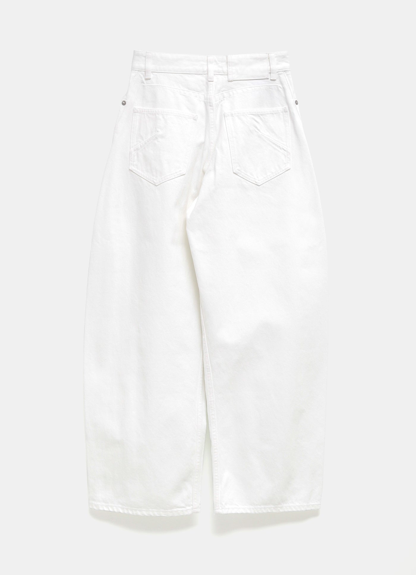 Pantalón vaquero de corte curvo