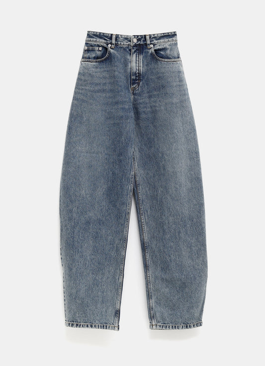 Pantalón vaquero de corte curvo