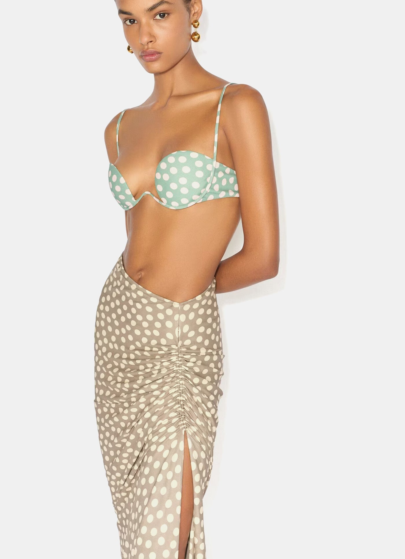 Set de bikini con lunares