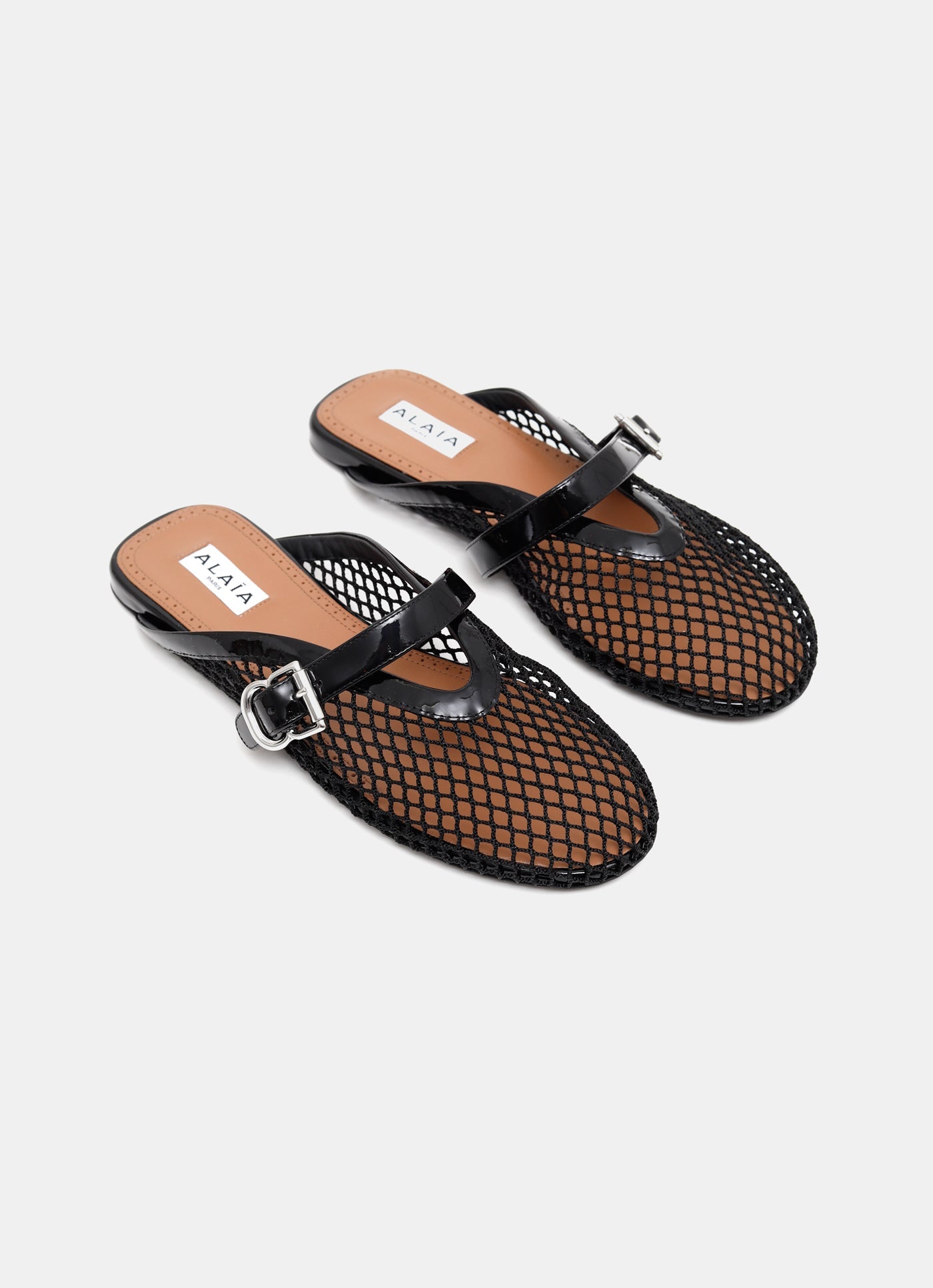 Mules planas de rejilla