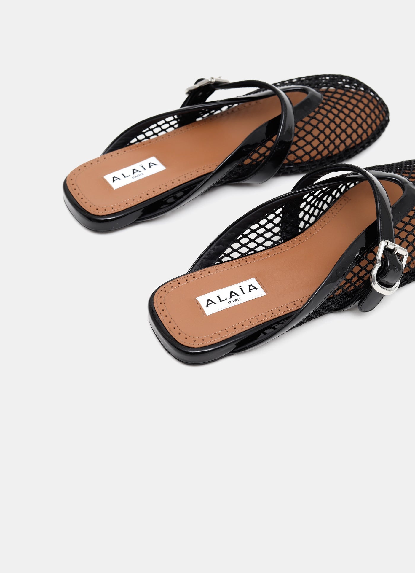 Mules planas de rejilla