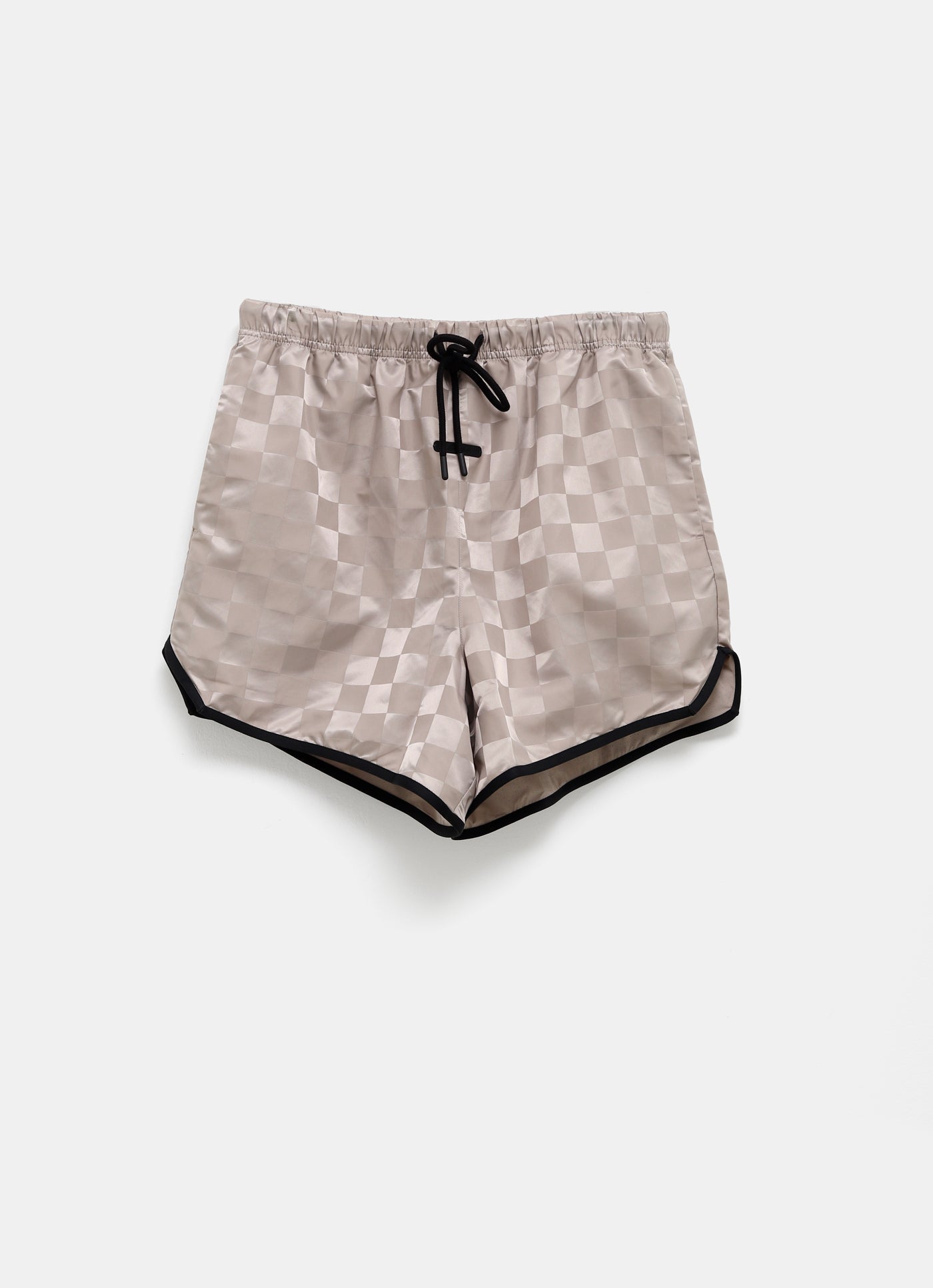 Pantalón corto a cuadros para hombre