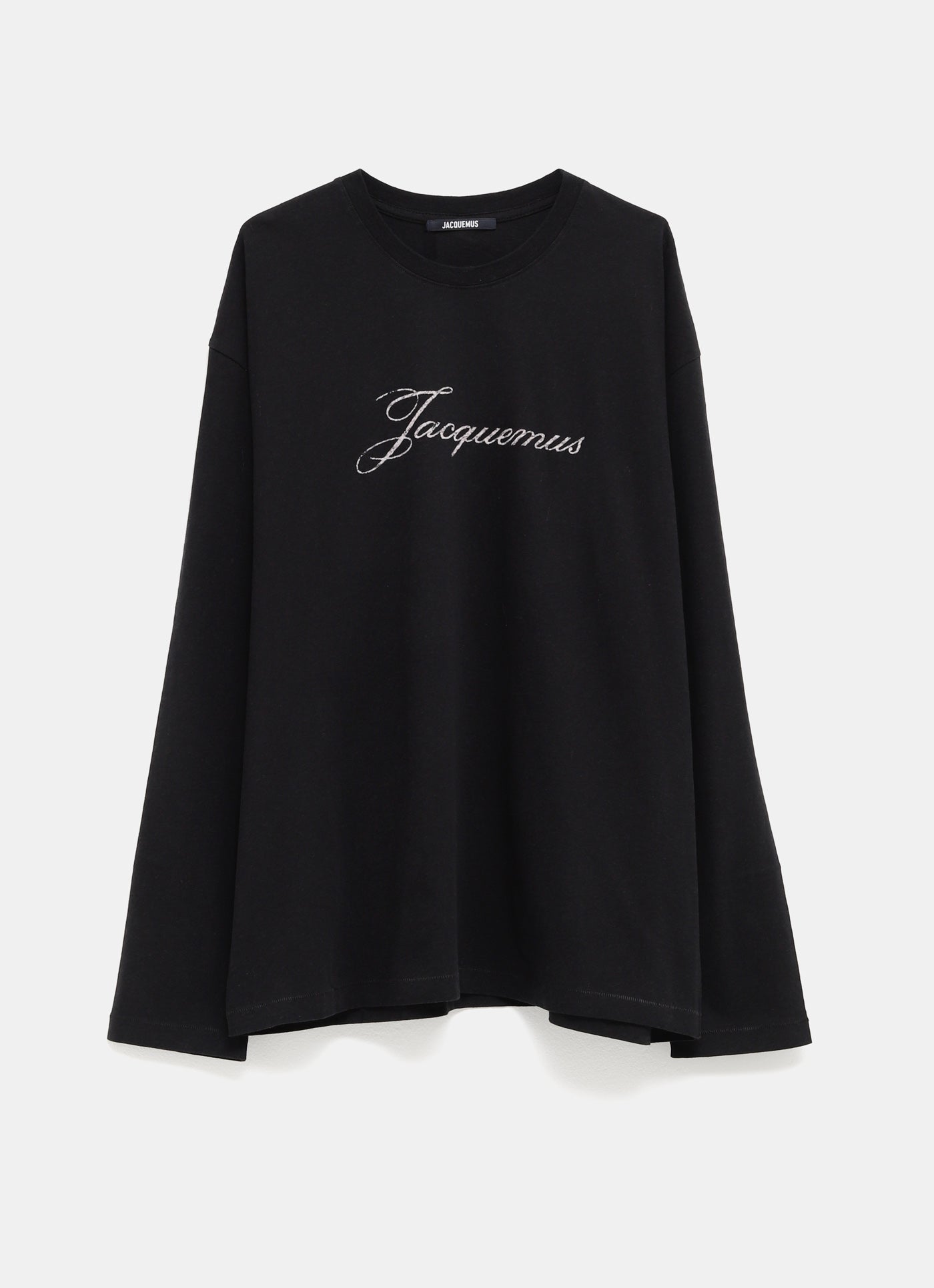 Camiseta de manga larga con logo para hombre