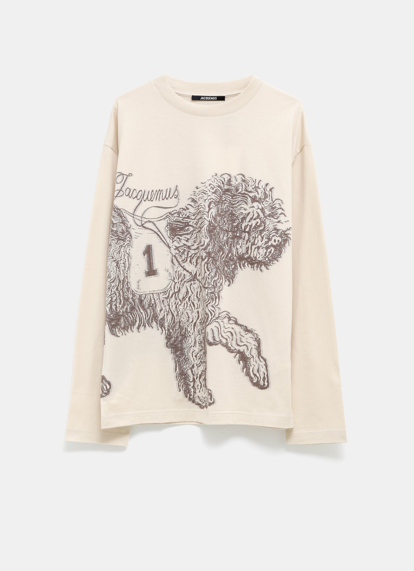 Camiseta de manga larga Bichon para hombre