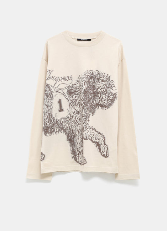 Camiseta de manga larga Bichon para hombre