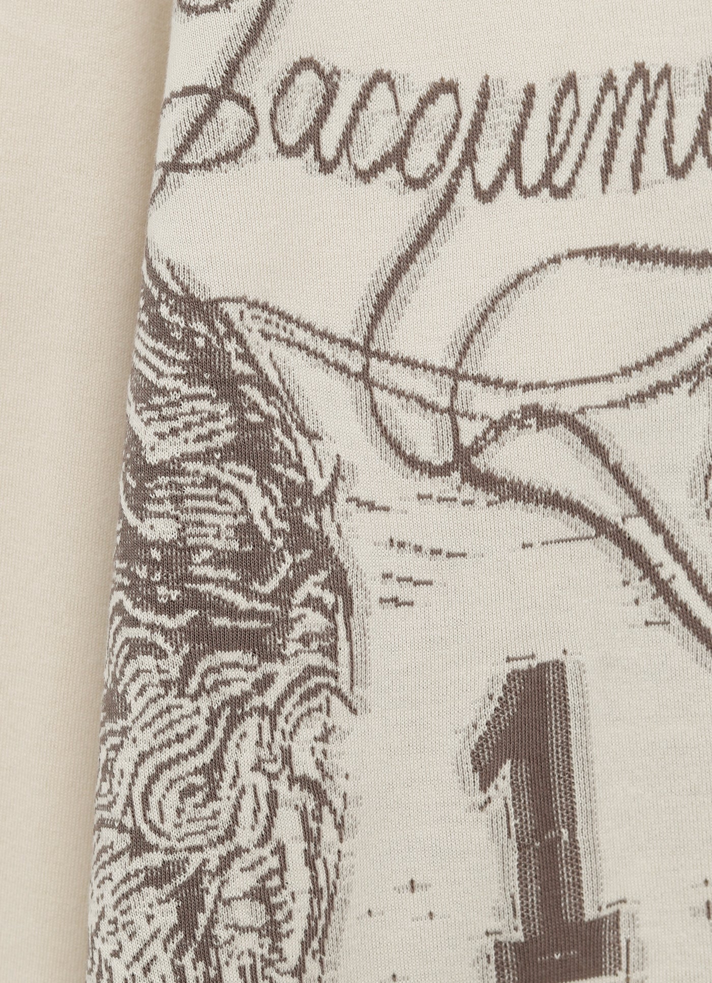Camiseta de manga larga Bichon para hombre