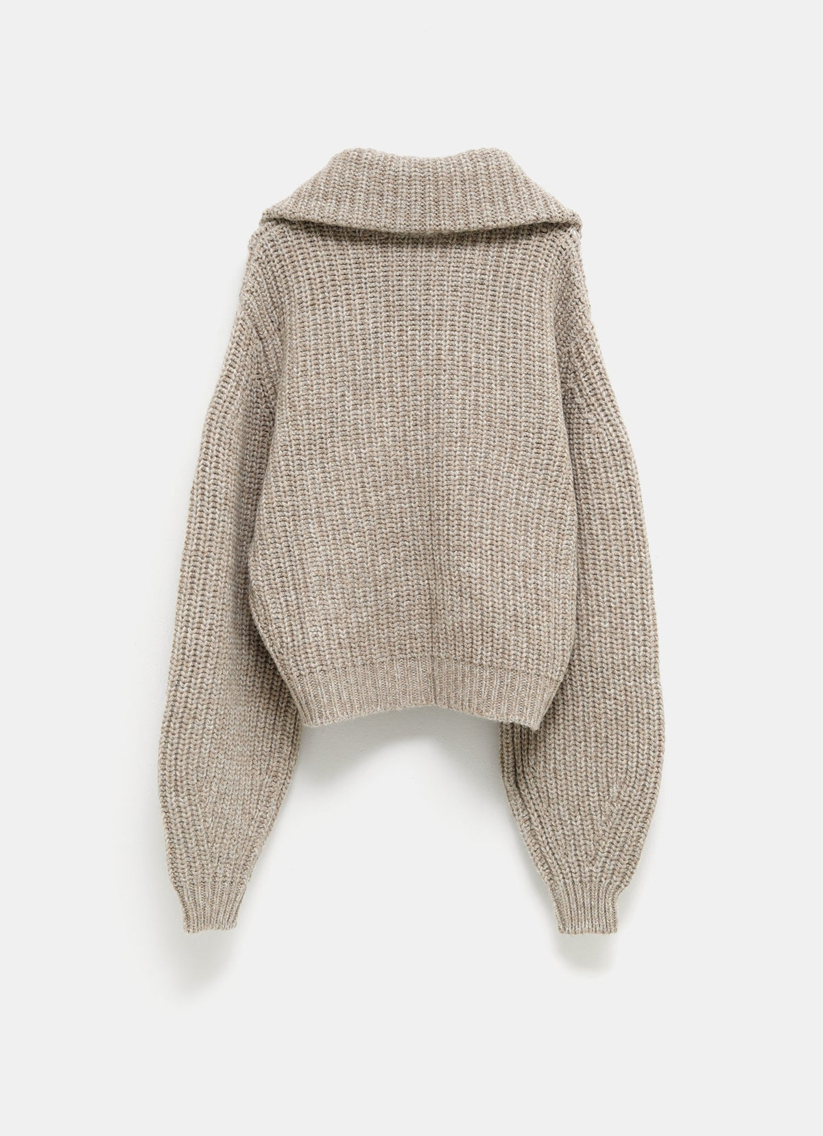 Cárdigan con cremallera para mujer