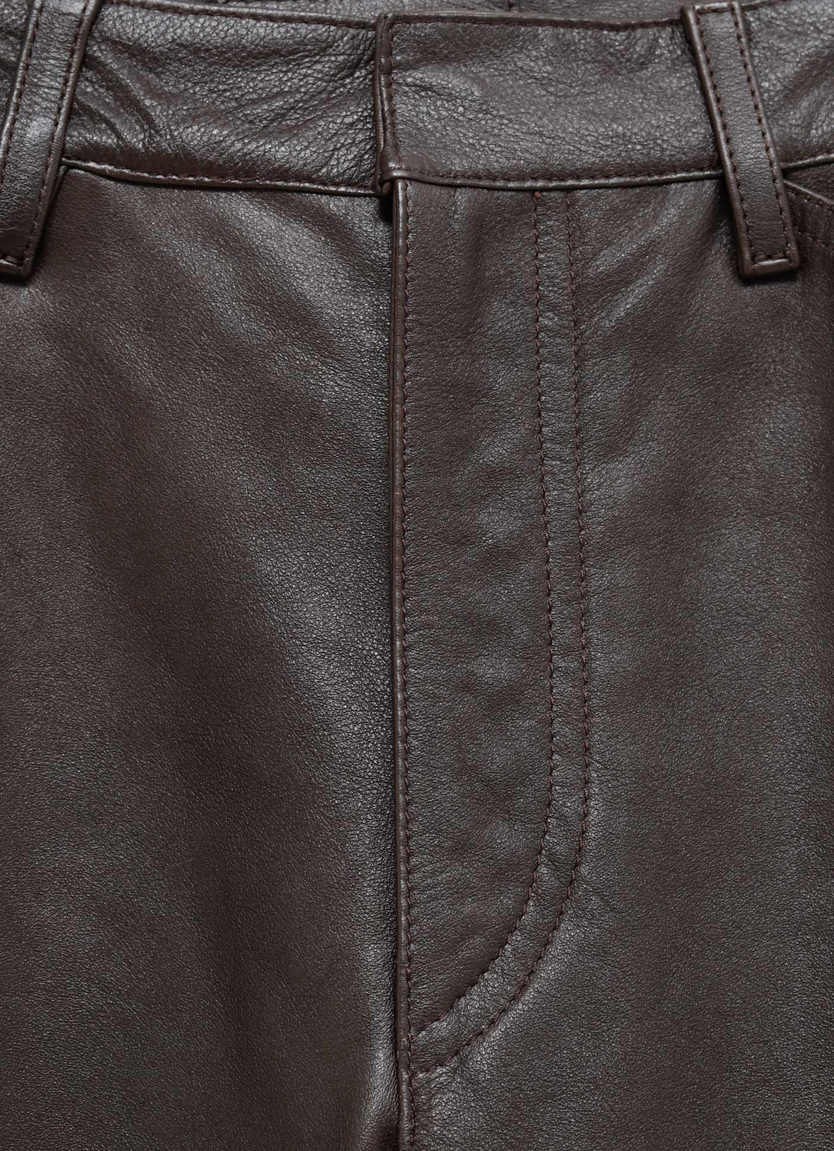 Pantalón de cuero para mujer