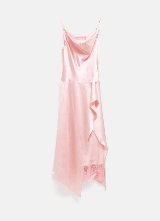 Vestido lencero de satén